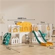 Pemberly Row 10 in 1 Toddler Kids Slide Swing Outdoor and Indoor Play set