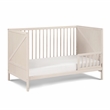 Pemberly Row Mid-Century Toddler Guardrail in Washed Natural