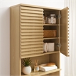 Pemberly Row Over the Toilet Bathroom Storage Cabinet in Oak