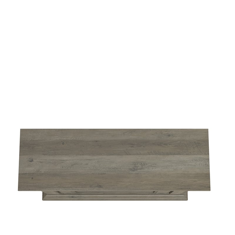 Pemberly Row 36-Inch Electric Fireplace with Mantel & Wood Finish - Wood Brown