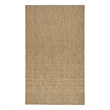 Pemberly Row Contemporary Courtyard 2' x 3' Jute Fabric Area Rug