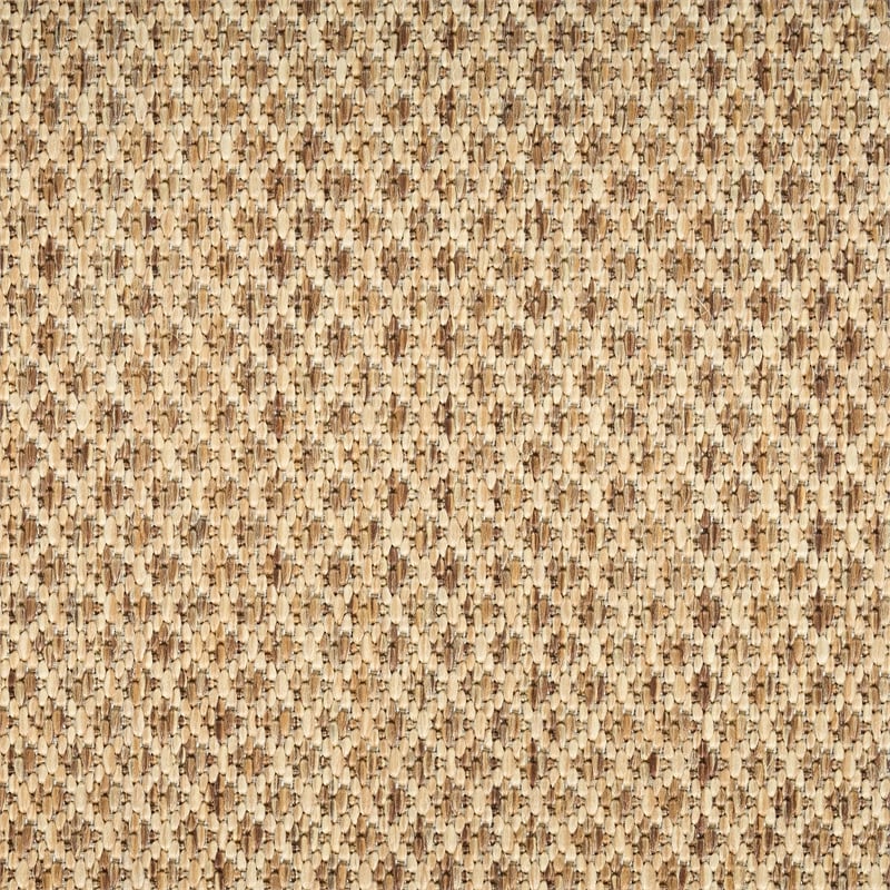 Pemberly Row Contemporary Courtyard 3' x 5' Jute Fabric Area Rug