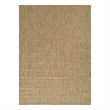 Pemberly Row Contemporary Courtyard 4' x 6' Jute Fabric Area Rug