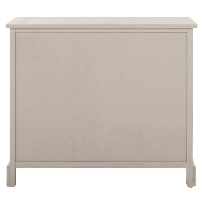 Pemberly Row Engineered Wood Contemporary Storage Unit in Grey