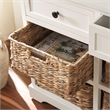 Pemberly Row Engineered Wood Contemporary Storage Unit in Cream