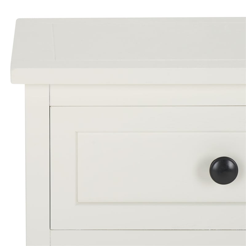 Pemberly Row Engineered Wood Contemporary Storage Unit in Cream