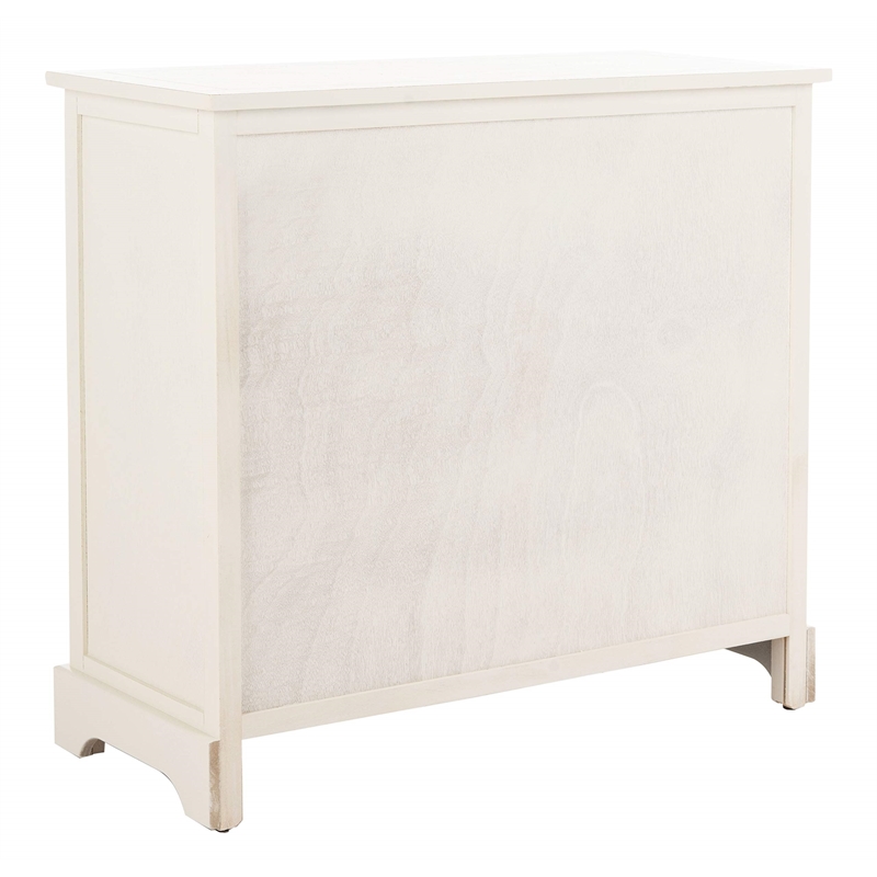 Pemberly Row Engineered Wood Contemporary Storage Unit in Cream