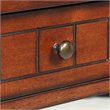 Pemberly Row End Table Nightstand Bedside Square in Wood - Mahogany