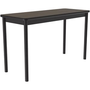 Pemberly Row30&quotW x 60&quotD High Pressure laminate Lab Table in Walnut