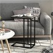 Pemberly Row Engineered Wood Living Sofa Side Table in French Oak Gray