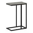 Pemberly Row Engineered Wood Living Sofa Side Table in French Oak Gray