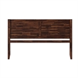 Pemberly Row Canyon King Wood Headboard in Barnwood