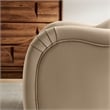 Pemberly Row Modern / Contemporary Wood Accent Chair in Taupe