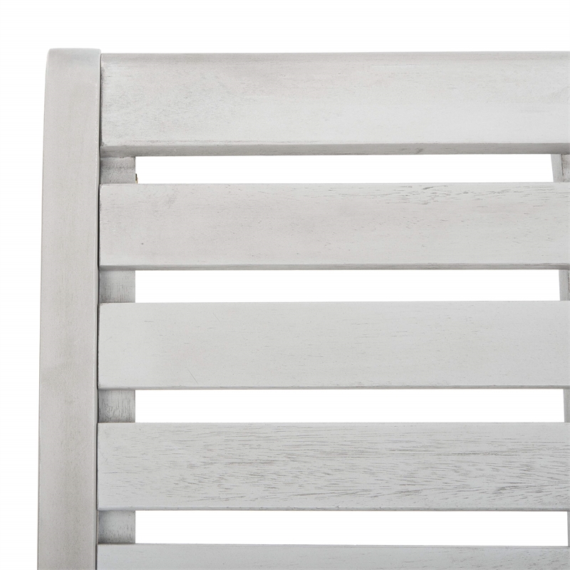 Pemberly Row Modern / Contemporary Patio Rocker in Gray Finish