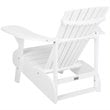 Pemberly Row Modern / Contemporary Acacia Chair in White Finish