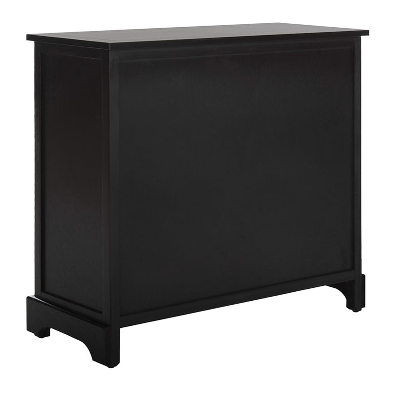 Pemberly Row Modern / Contemporary Wood Storage Unit in Black