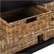 Pemberly Row Modern / Contemporary Wood Storage Unit in Black