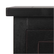 Pemberly Row Modern / Contemporary Wood Storage Unit in Black