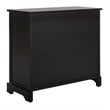 Pemberly Row Modern / Contemporary Wood Storage Unit in Black