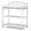 Pemberly Row Modern / Contemporary Dressing Table in White Finish