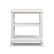 Pemberly Row Modern / Contemporary Nightstand in White Finish