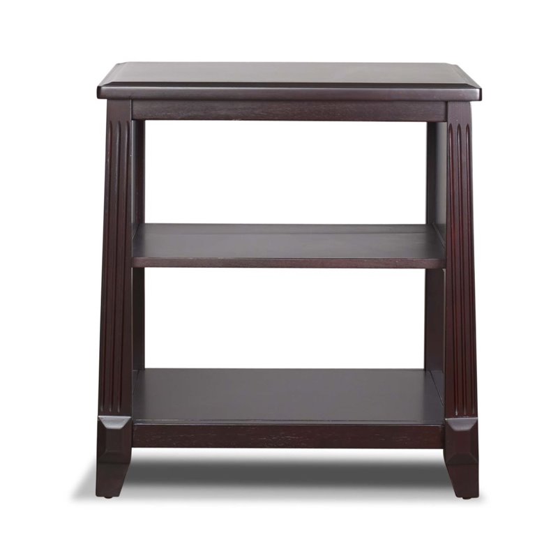 Pemberly Row Modern / Contemporary Nightstand in Espresso Finish
