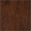 Pemberly Row Contemporary Oval End Table in Black Wood Finish