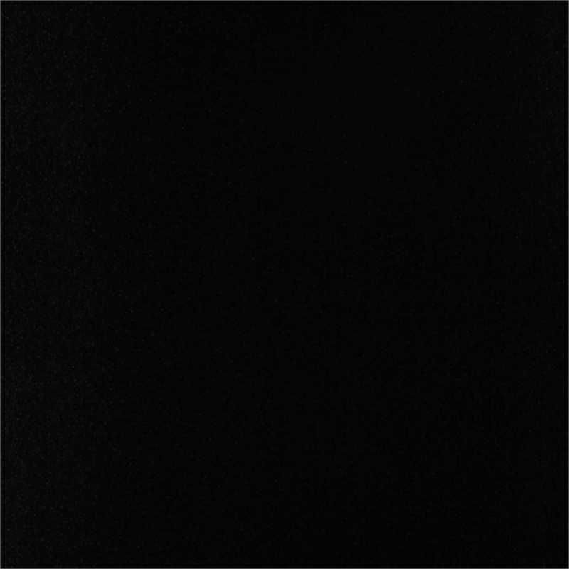 Pemberly Row Laminated Engineered Wood Nightstand in Pure Black