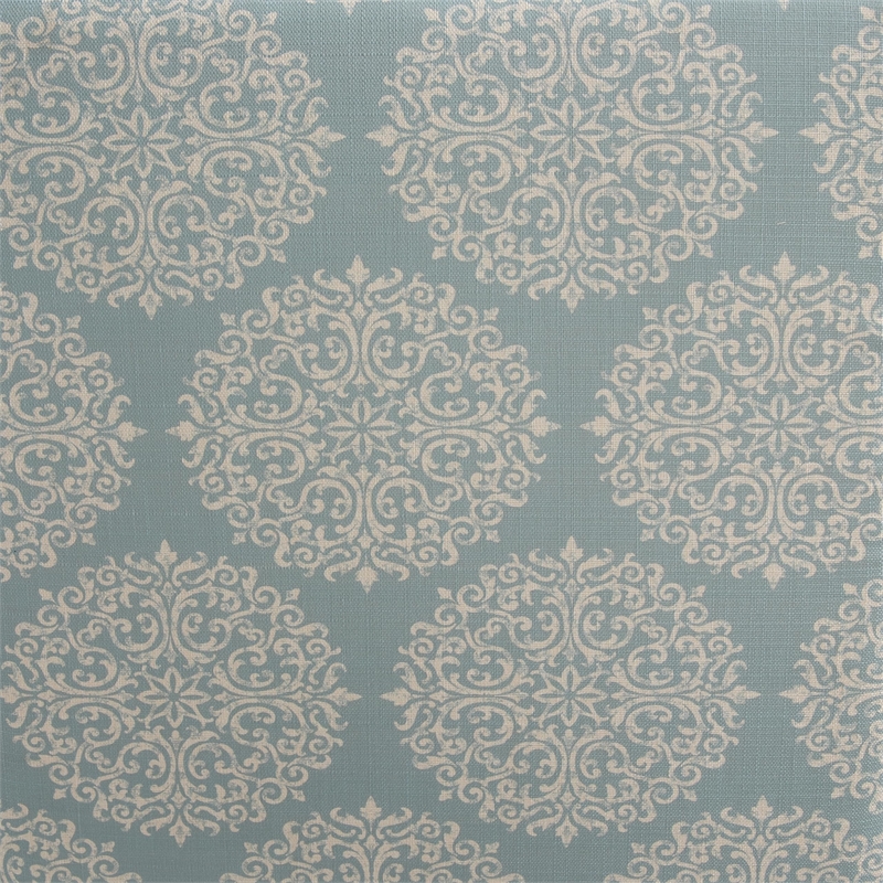 Pemberly Row Contemporary Parsons Chair in Gabrielle Sky Blue Fabric