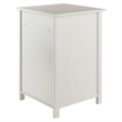 Pemberly Row 3-Drawer Transitional Wooden File Cabinet in White