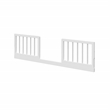 Pemberly Row Universal Wood Toddler Safety Guardrail Kit-Dowel in White