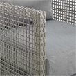 Pemberly Row 3-Piece Modern Outdoor Patio Wicker Rattan Set in Gray Finish