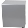 Pemberly Row Contemporary 3 Drawer Mobile File Cabinet in Gray