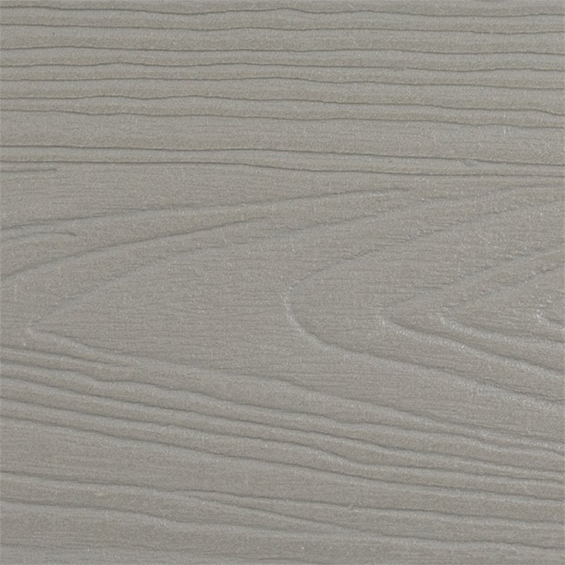 Pemberly Row Contemporary All-Weather Poly Resin Rocking Chair in Gray