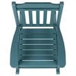 Pemberly Row All-Weather Patio Rocking Chair in Teal (Set of 2)