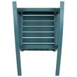 Pemberly Row All-Weather Patio Rocking Chair in Teal (Set of 2)
