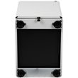 Pemberly Row 3 Drawer Smooth Modern Mobile File Cabinet in White