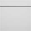 Pemberly Row 3 Drawer Smooth Modern Mobile File Cabinet in White