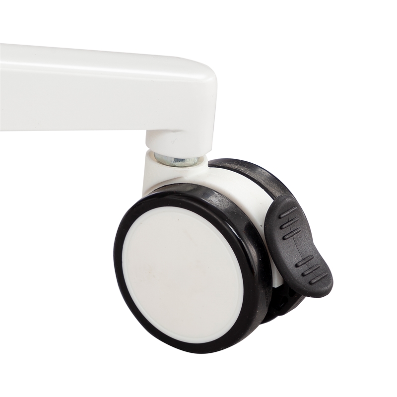 Pemberly Row Pneumatic Height-Adjustable Stand-Up Mobile Workstation