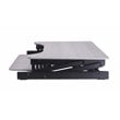 Pemberly Row Adjustable Standing Desk Converter and Anti Fatigue Mat Bundle Gray