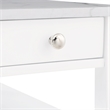 Pemberly Row Set of 3 - 2 Chairside End Tables and Coffee Table in White Wood