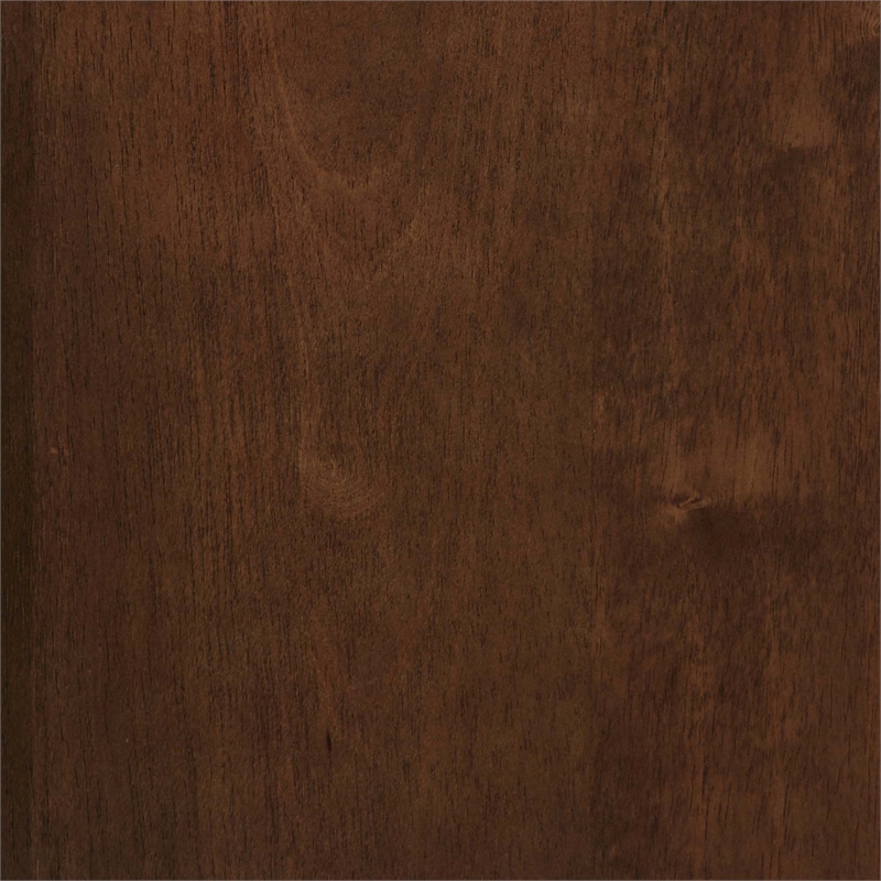 Pemberly Row Set of 2 Square End Table and Coffee Table in Espresso Wood