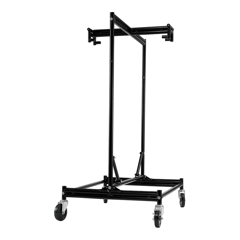 Pemberly Row Modern Metal Stage Dolly for Use with 36