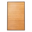 Pemberly Row 5' x 8' Contemporary Natural Bamboo Area Rug in Natural