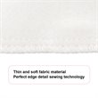 Pemberly Row Polyester Fiber Electric Heated Twin Size Blanket in White