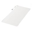 Pemberly Row Polyester Fiber Electric Heated Twin Size Blanket in White