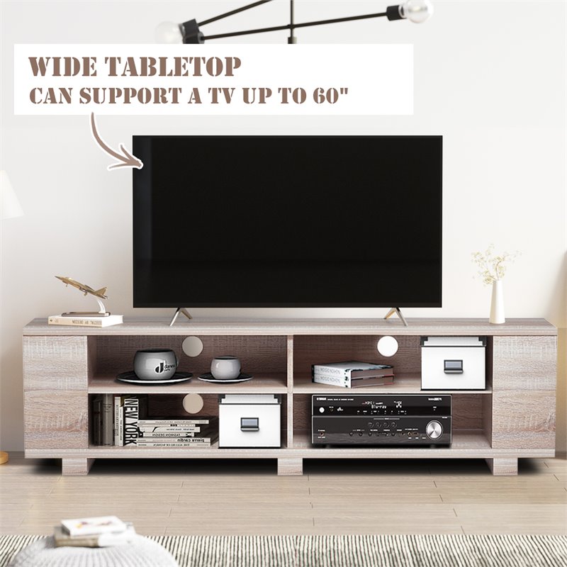 Pemberly Row TV Stand/Entertainment Center for TV's up to 60