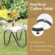 Pemberly Row 3-piece Contemporary Rattan Patio Furniture Set in Brown