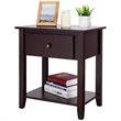 Pemberly Row Nightstand/Bedside Table/Sofa Table/End Table/Accent Table Espresso