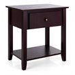 Pemberly Row Nightstand/Bedside Table/Sofa Table/End Table/Accent Table Espresso
